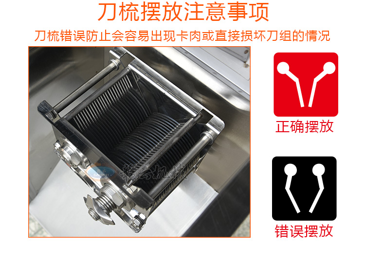 小型切片切絲機價格圖片，刀組可拆缷清洗方便(圖10)